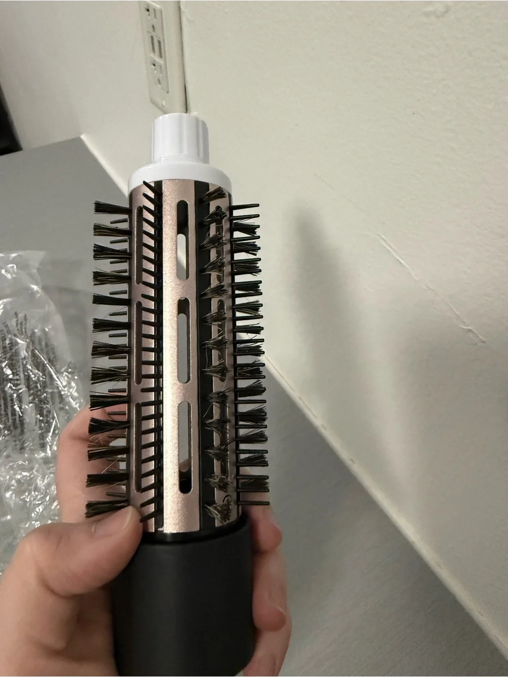 Conair Double Ceramic 2-in-1 Hot Air Brush Blow Dryer Styler - Picture 4 of 7